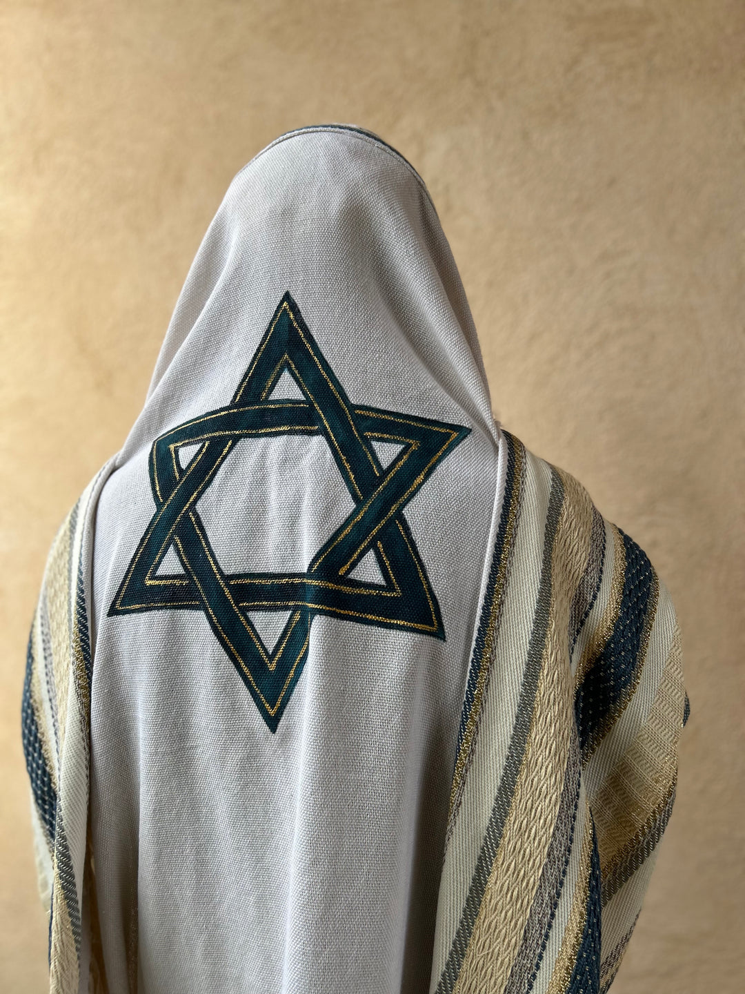 Handmade Tallit Set - Mulchut withe Star of David