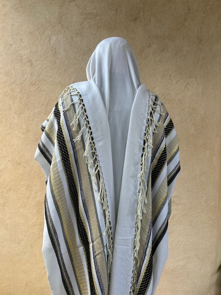 Handmade Wool tallit - Daniel