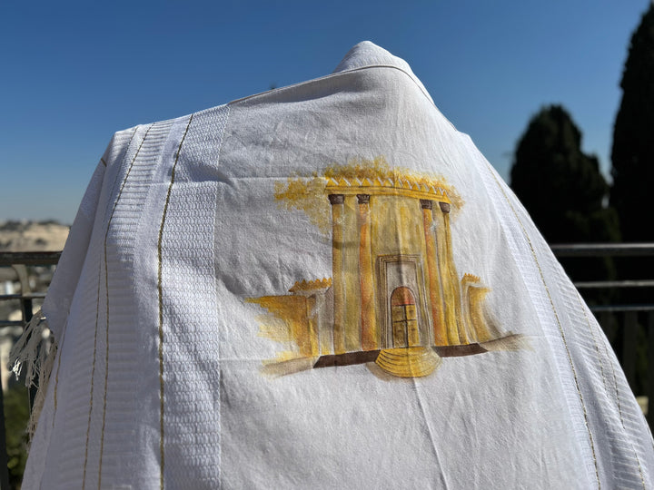 Handmade tallit - Mishkan