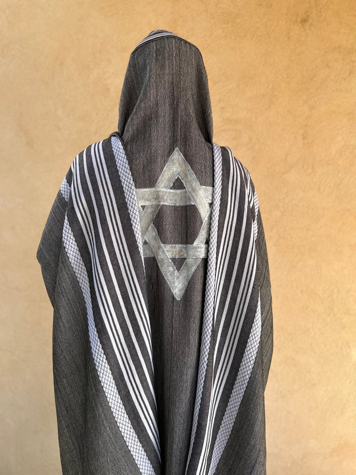 Handmade Wool tallit - Yehuda