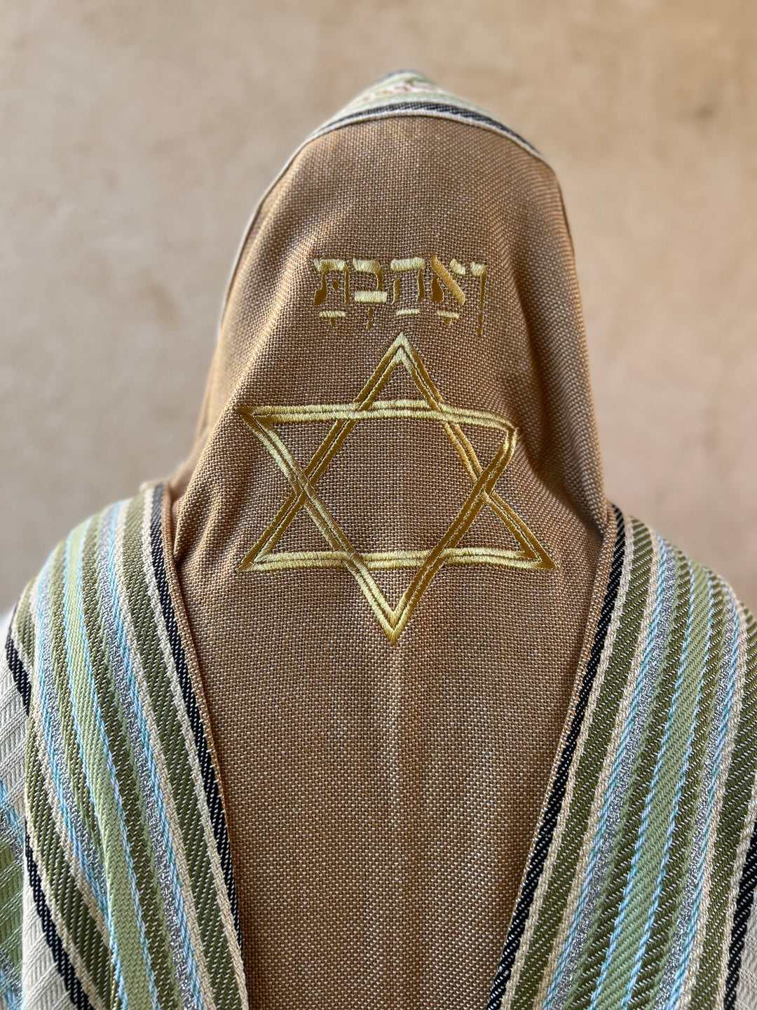 Handmade Tallit - VeAhavta