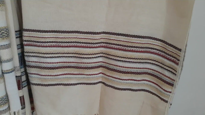 Handmade Tallit - Gevura