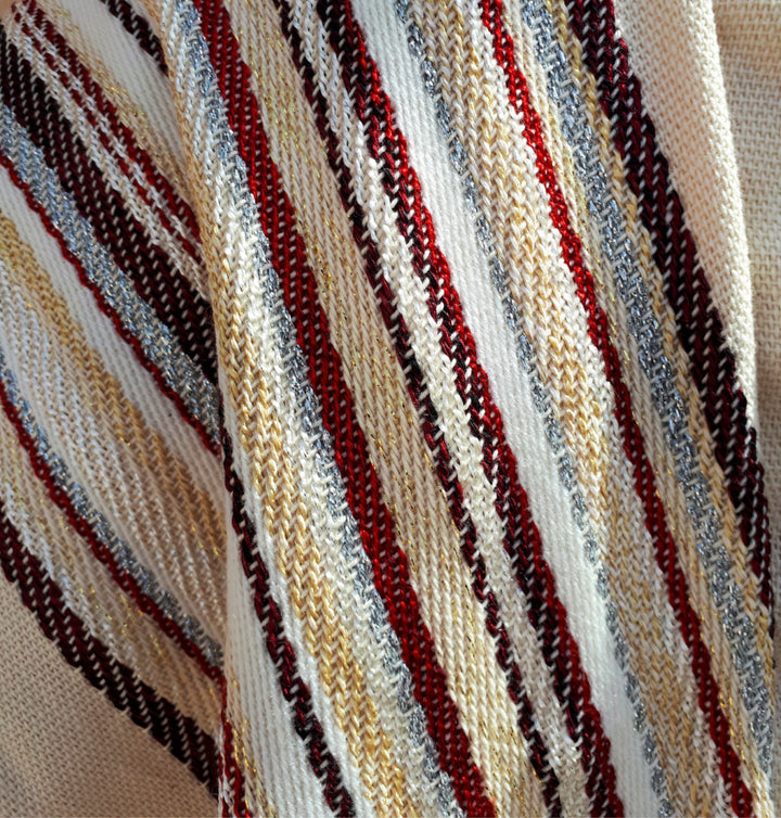 Handmade Tallit - Gevura