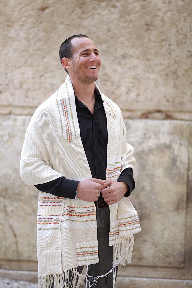 Bar Mitzvah Tallit, Jewish Gift Judaica, Woven Tallit, Jewish Prayer Shawl, Custom Tallit, Judaica Art, Israeli Tallit, Jewish Prayer Shawl